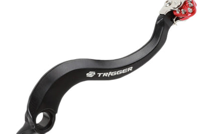 Zeta Trigger Brake Pedal Hus H-blue - Red - Offroad Collection