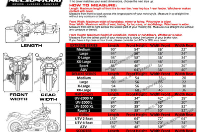 Nelson-rigg Trike Cover 355 Up To 65’’ Rear Width - Harddrive Products