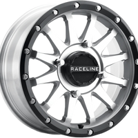 RACELINE Trophy Le Wheel 15x6 4/156 (+40mm) Machined/Blk