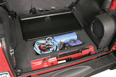 Tuffy Products 07-18 Jeep Wrangler Jk Cubby Cover W/ Key Lock - Roofs & Roof Accessories