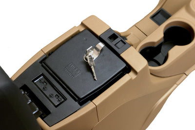 Tuffy Products 11-18 Jeep Wrangler Console Safe W/ Keyed Lock - Roofs & Roof Accessories