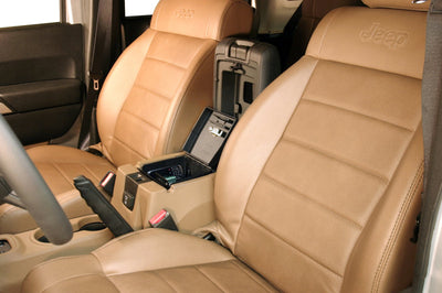 Tuffy Products 11-18 Jeep Wrangler Console Safe W/ Keyed Lock - Roofs & Roof Accessories
