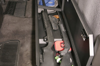 Tuffy Products Chevrolet Silverado & Gmc Sierra Underseat Lockbox Full Length W/ Keyed Lock - Roofs Roof Accessories