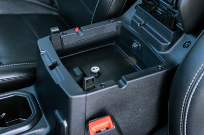 Tuffy Products Console Safe W/ Keyed Lock For Jeep Wrangler & Gladiator - Roofs Roof Accessories