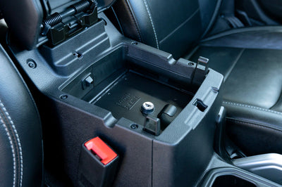 Tuffy Products Console Safe W/ Keyed Lock For Jeep Wrangler & Gladiator - Roofs Roof Accessories