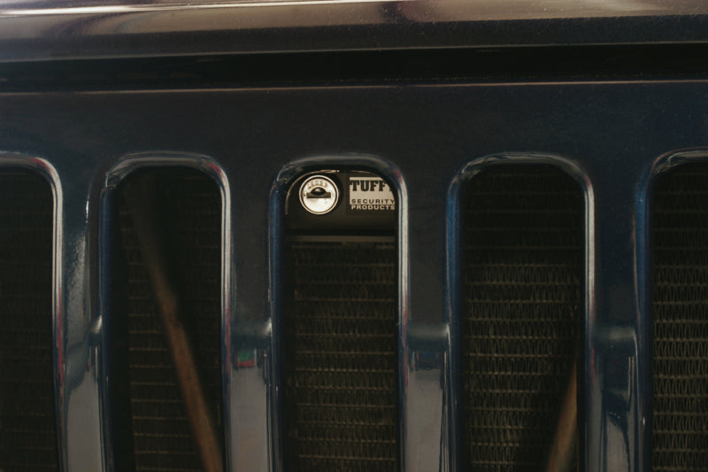 Tuffy Products Hood Lock Jeep Wrangler Tj & Lj Black01 - Truck Bed Accessories