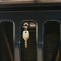 Tuffy Products Hood Lock Jeep Wrangler Tj & Lj Black01 - Truck Bed Accessories