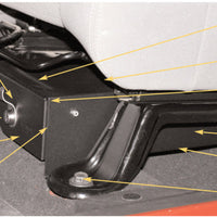 Tuffy Products Jeep Wrangler Underseat Drawer Driver W/ Keyed Lock - Roofs & Roof Accessories