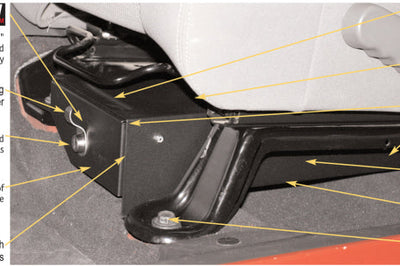 Tuffy Products Jeep Wrangler Underseat Drawer Driver W/ Keyed Lock - Roofs & Roof Accessories