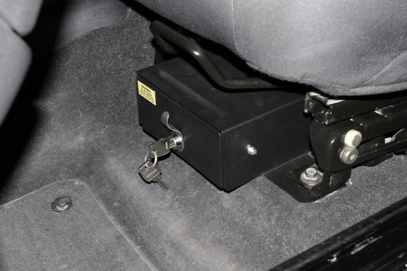 Tuffy Products Jeep Wrangler Underseat Drawer Flip Seat W/ Keyed Lock - Roofs & Roof Accessories