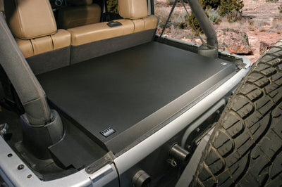 Tuffy Products Jk 2011 + Deluxe Security Deck Enclosure- Black - Roofs & Roof Accessories