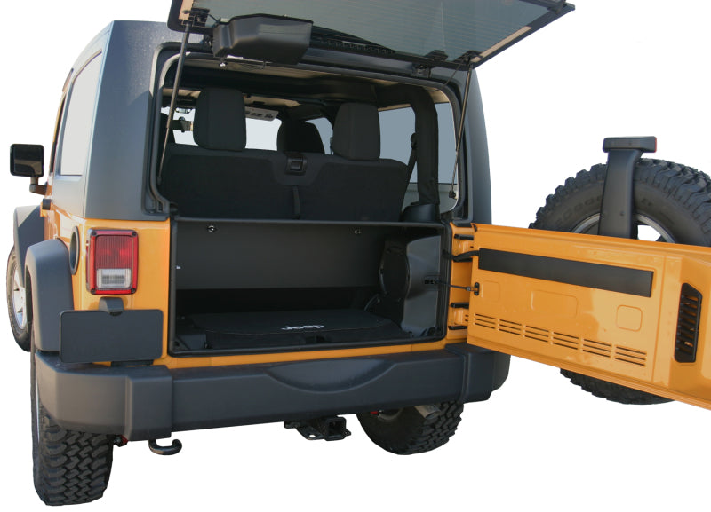 Tuffy Products Jk Tailgate Security Enclosure- 01Blk 2011 + Jk Wg - Roofs & Roof Accessories