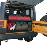 Tuffy Products Jk Tailgate Security Enclosure- 01Blk 2011 + Jk Wg - Roofs & Roof Accessories