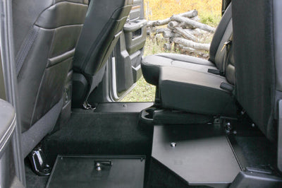 Tuffy Products Ram Trucks Crew Cab Infloor Lid W/ Keyed Lock - Truck Bed Accessories