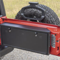 Tuffy Products Tailgate Lockbox W/ Keyed Lock For Jeep Wrangler - Roofs & Roof Accessories