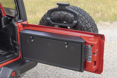 Tuffy Products Tailgate Lockbox W/ Keyed Lock For Jeep Wrangler - Roofs & Roof Accessories