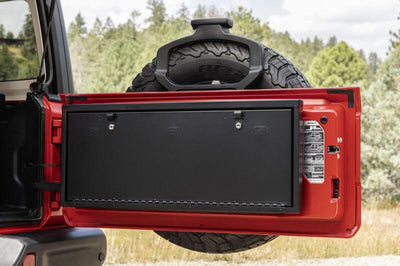 Tuffy Products Tailgate Lockbox W/ Keyed Lock For Jeep Wrangler - Roofs & Roof Accessories