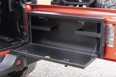 Tuffy Products Tailgate Lockbox W/ Keyed Lock For Jeep Wrangler - Roofs & Roof Accessories