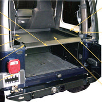 Tuffy Products Tj Lj & Yj Security Deck Enclosure- 01 Blk - Roofs Roof Accessories
