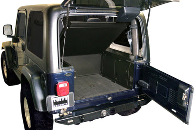 Tuffy Products Tj Lj & Yj Security Deck Enclosure- 01 Blk - Roofs Roof Accessories