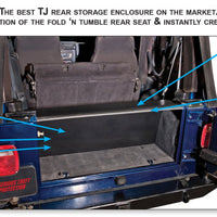 Tuffy Products Tj Tailgate Security Enclosure- 01Blk 9706 Wg - Roofs & Roof Accessories