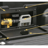 Tuffy Products Toyota Tacoma Truck Bed Security Lockbox - Roofs & Roof Accessories