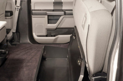 Tuffy Products Underseat Lockbox 2/3 Length W/ Keyed Lock For Ford Fseries Supercrew Roofs & Roof Accessories