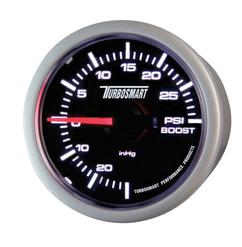 Turbosmart Boost Gauge 0-30psi 52mm - 2 1/16 - Gauges & Pods