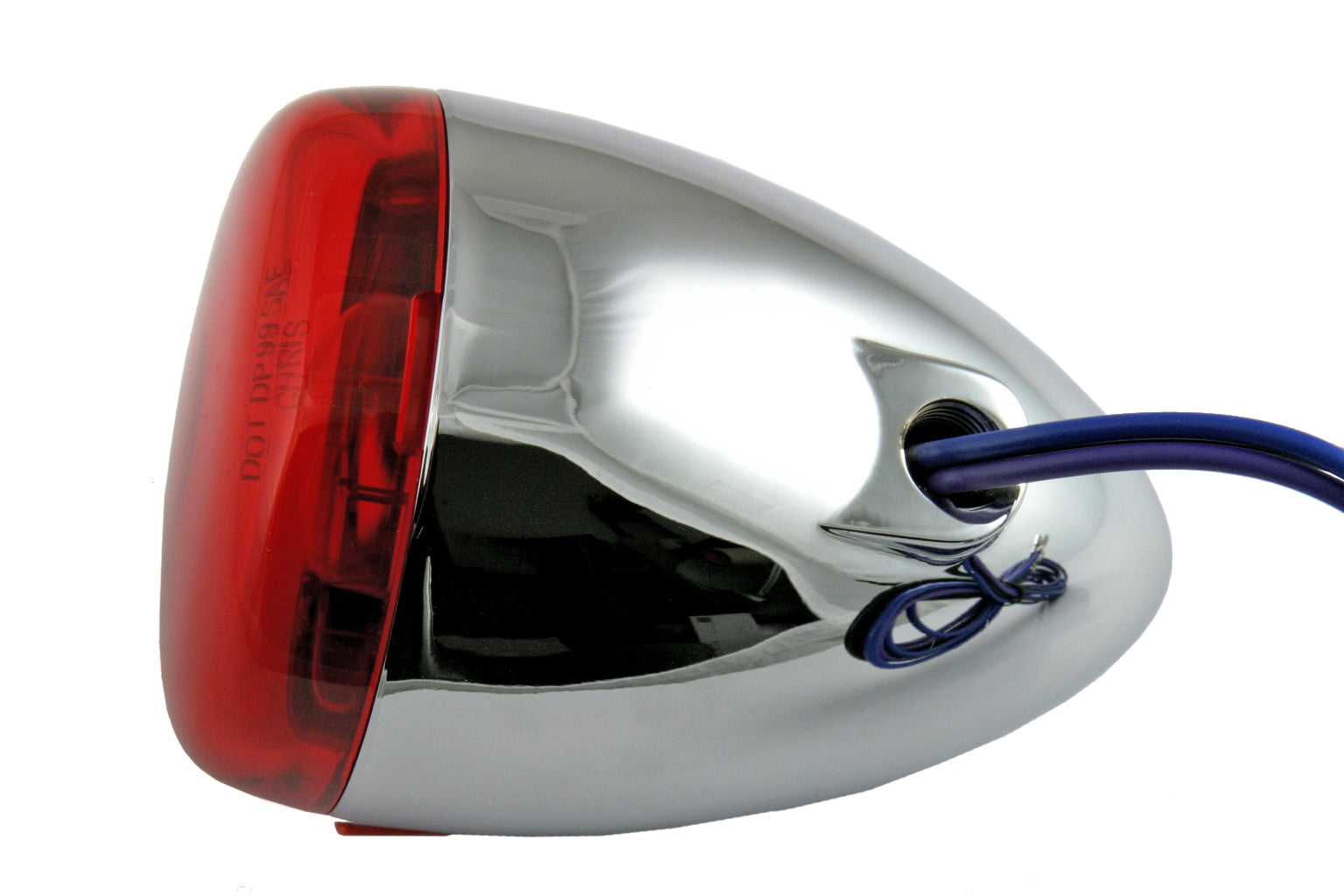 Chris Products Turn Signal Bullet Style Red - Harddrive