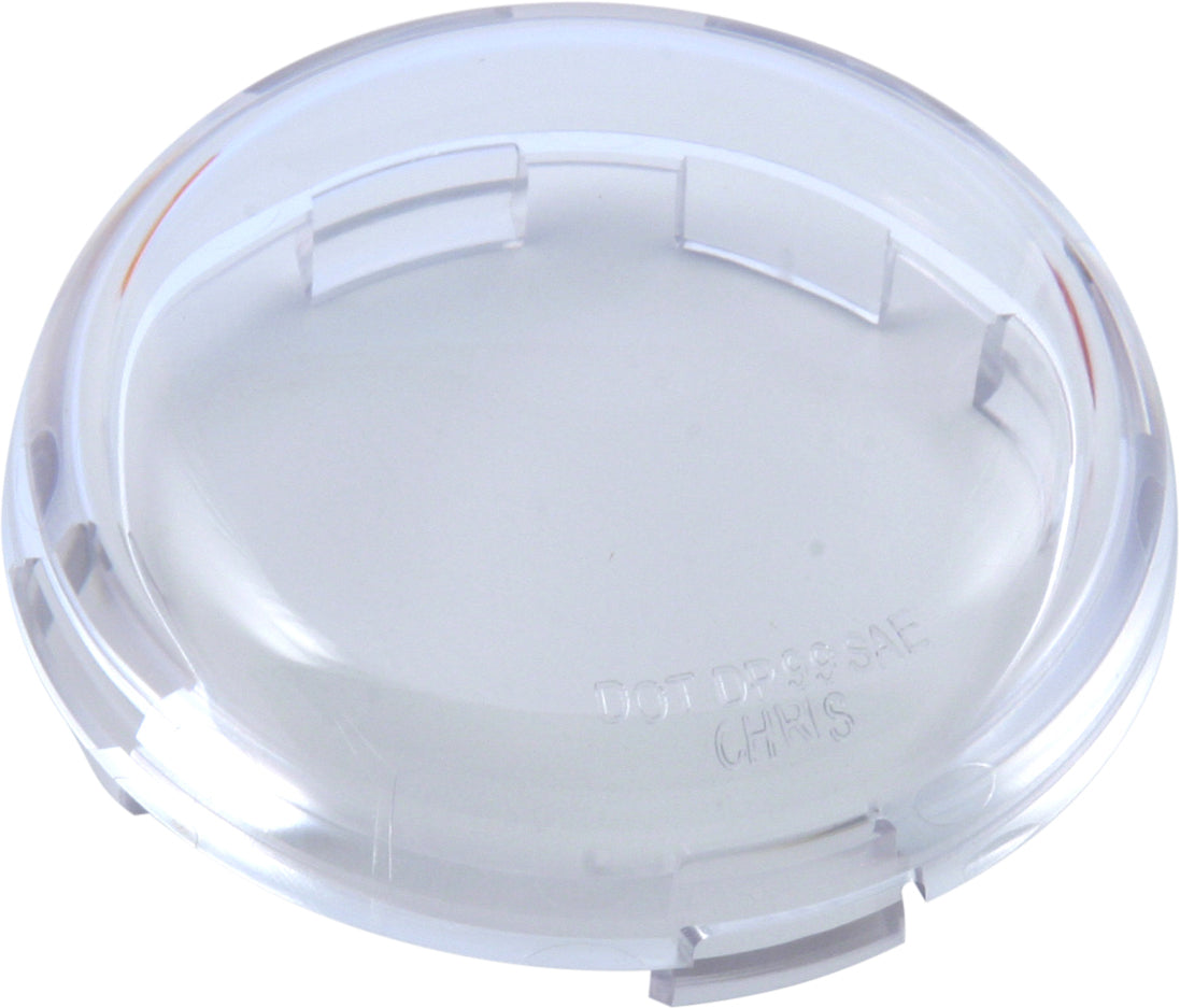 Chris Products Turn Signal Lens Bullet Style Clear - Harddrive