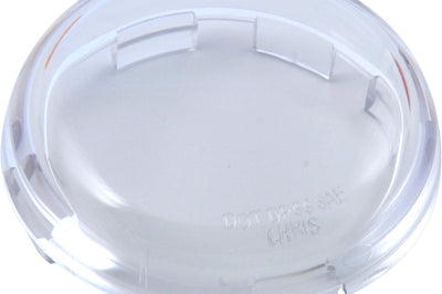 Chris Products Turn Signal Lens Bullet Style Clear - Harddrive
