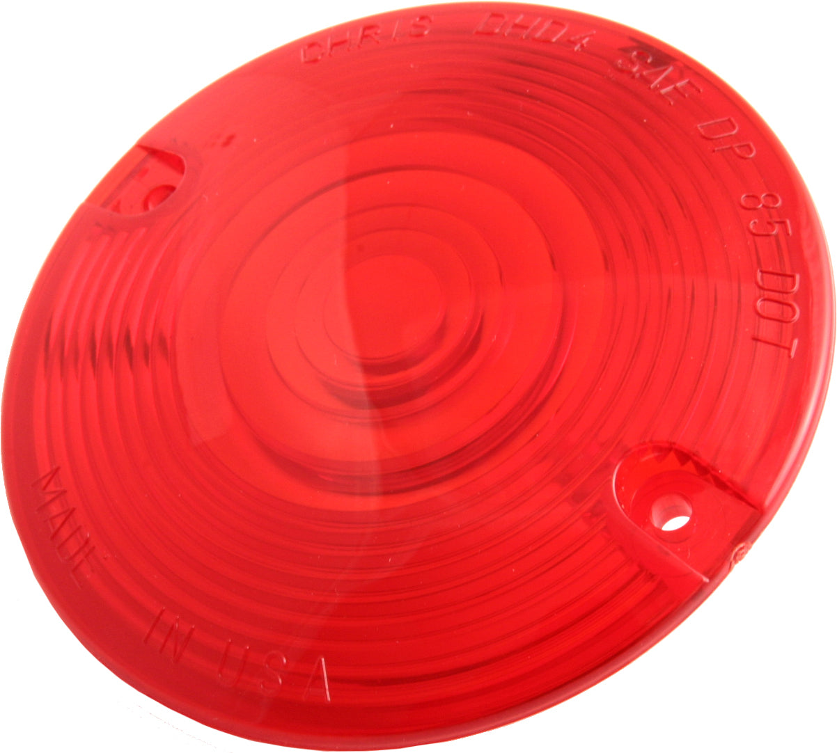 Chris Products Turn Signal Lens Late Fl Models Red - Harddrive