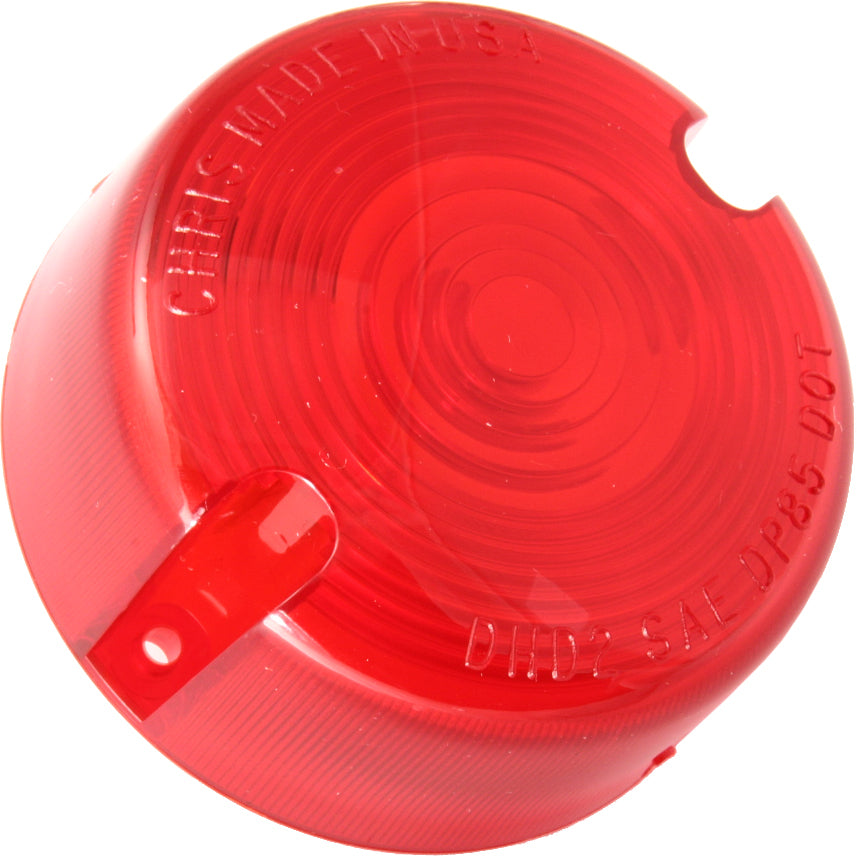 Chris Products Turn Signal Lens Late Xl Models Red - Harddrive