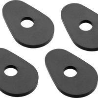 Rizoma Turn Signal Mount Kit Black Pair - Street Collection
