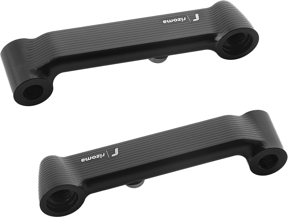 Rizoma Turn Signal Mounting Kit Fairing Light Unit Blk Pr Duc - Black - Street Collection