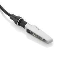 Rizoma Turn Signal Vision Sequential Black Each - Silver - Street Collection