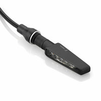 Rizoma Turn Signal Vision Sequential Black Each - Silver - Street Collection