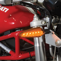 Koso Turn Signals Amber Lens - Street Collection