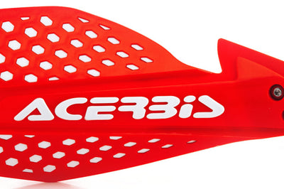 Acerbis Ultimate X Handguard Black/green - Red/White - Offroad Collection