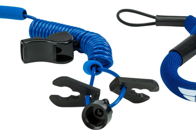 Fly Racing Ultra Cord Floating Tethercord /lanyard (blue) - Blue - Watercraft Collection