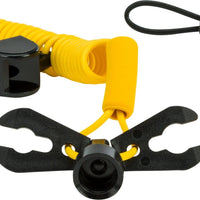 Fly Racing Ultra Cord Floating Tethercord /lanyard (blue) - Black - Watercraft Collection