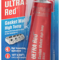 Permatex Ultra Red Rtv Silicone 3.35oz 12/case - Watercraft Collection