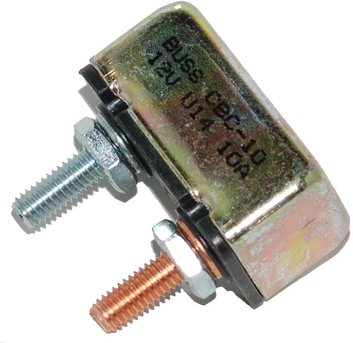 Namz Custom Cycle Univ 10-amp Circuit Breaker Oem # 74590-93 10-32 Studs Ea - Harddrive Products