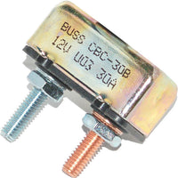 Namz Custom Cycle Univ 30-amp Circuit Breaker Oem # 74599-77b 10-32 Studs Ea - Harddrive Products