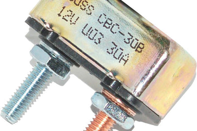 Namz Custom Cycle Univ 30-amp Circuit Breaker Oem # 74599-77b 10-32 Studs Ea - Harddrive Products