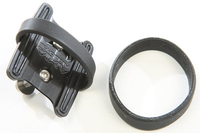 Axia Univ Gps/ipod/phone Mount Silver - Black - Atv Performance Products