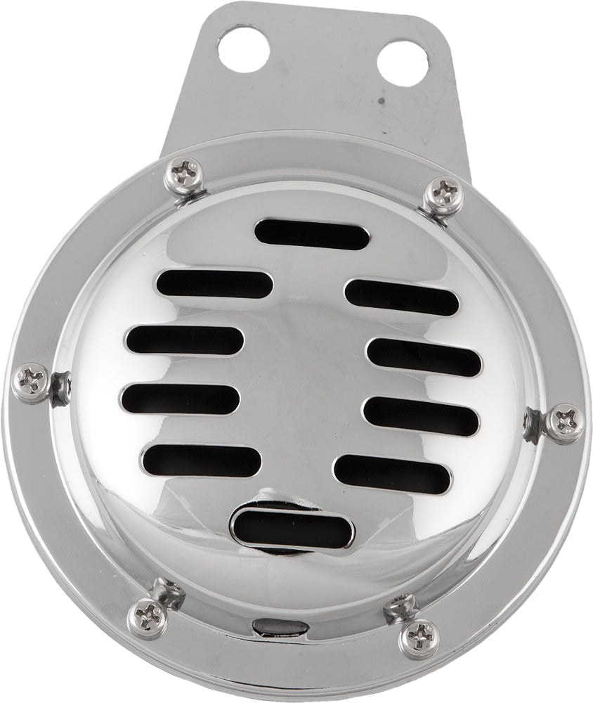 Fire Power Universal 12 Volt Horn Chrome 4’’ - Harddrive Products