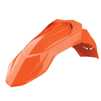 Polisport Universal Front Fender Orange - White - Offroad Collection