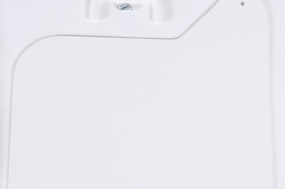 Maier Universal Front Number Plate (white) - White - Atv Performance Products