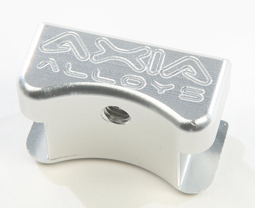 Axia Universal Mount Pivoting Clamp To Chrome - Silver - Atv Performance Products